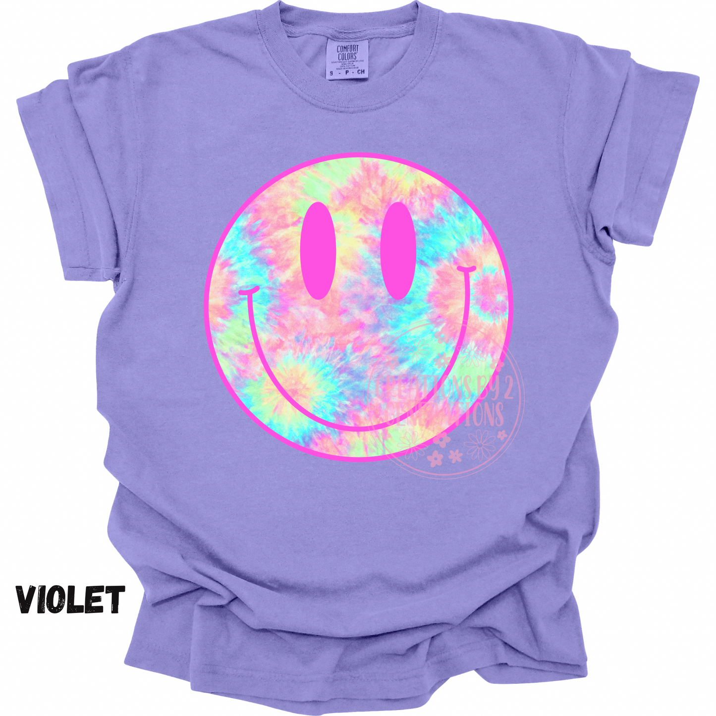 TIE DYE SMILEY FACE PREORDER