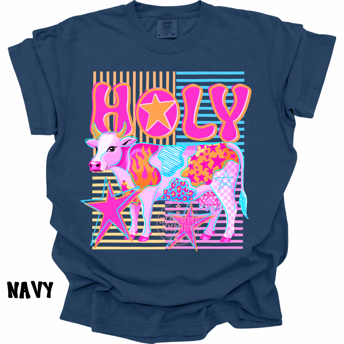 HOLY COW COLORFUL STRIPES/STARS PREORDER