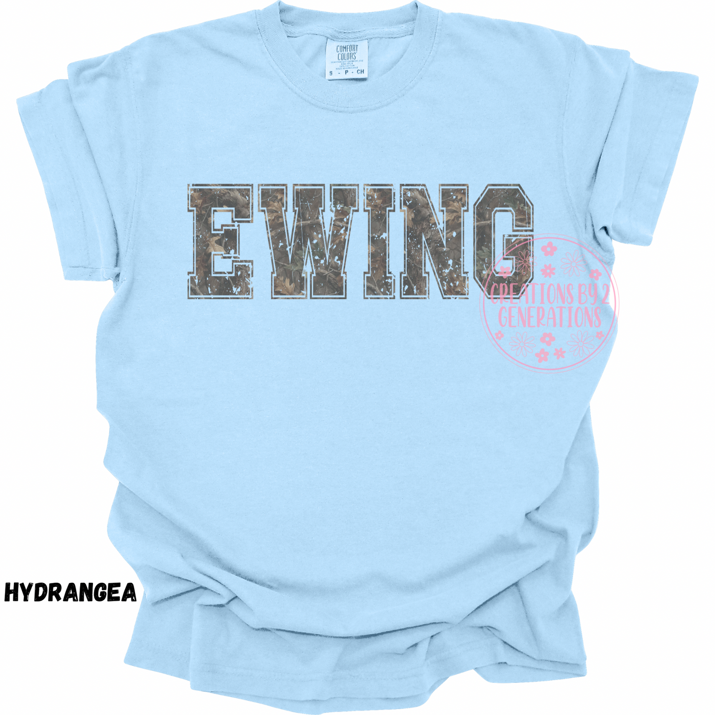 CAMO EWING DISTRESSED