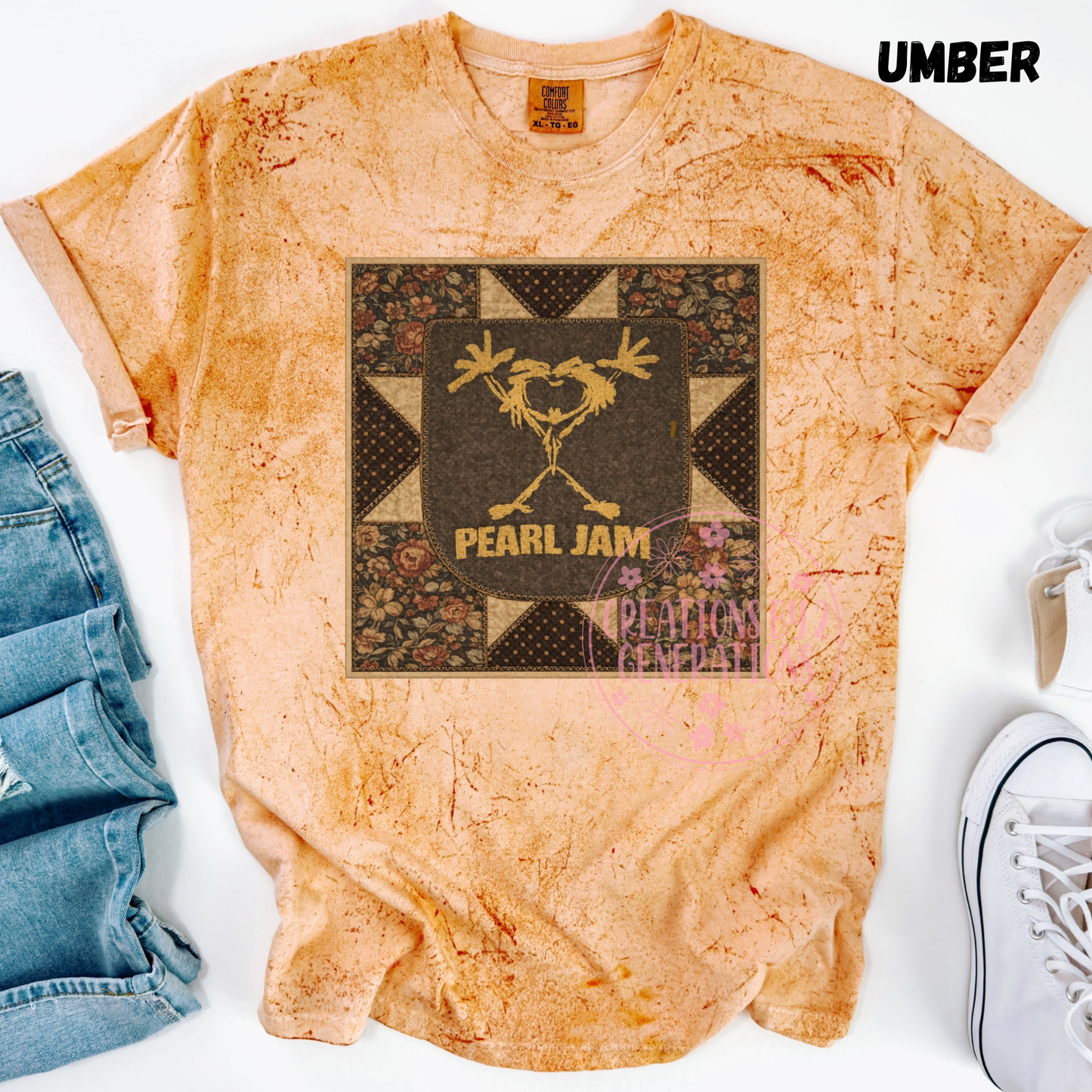 PE@RL J@M QUILT SQUARE