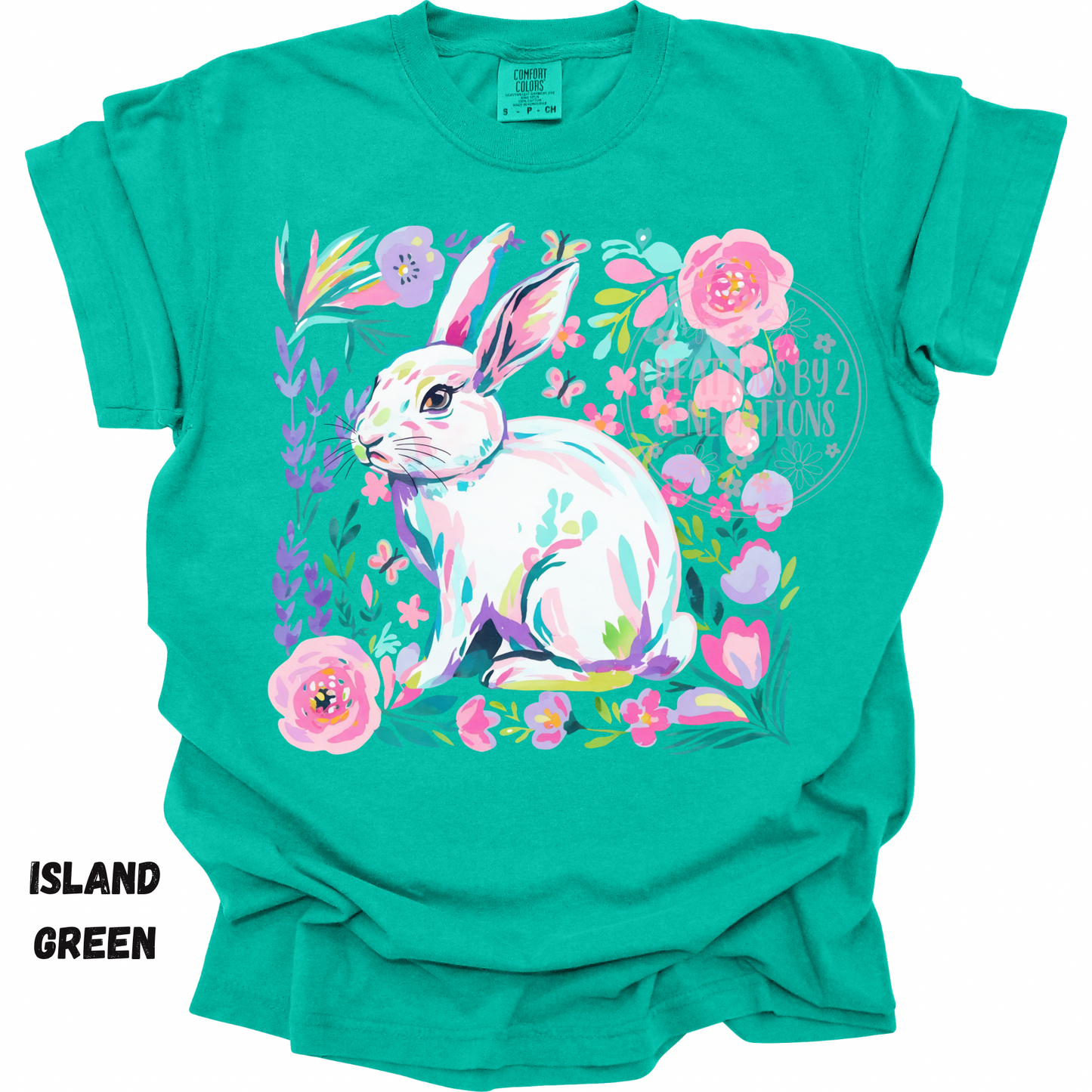 BUNNY WITH FLOWERS PREORDER