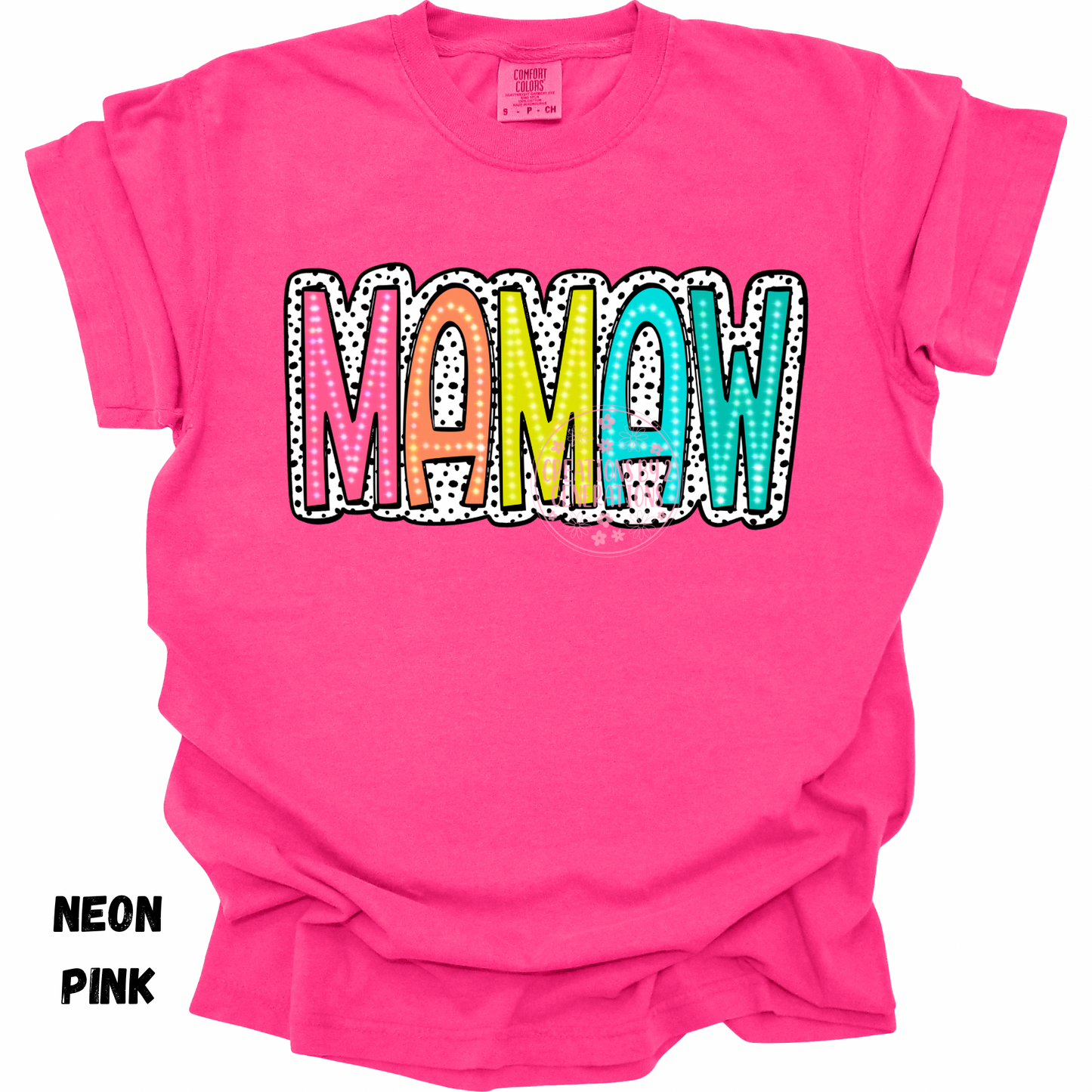 MAMAW COLORFUL WITH BLACK DOTS PREORDER