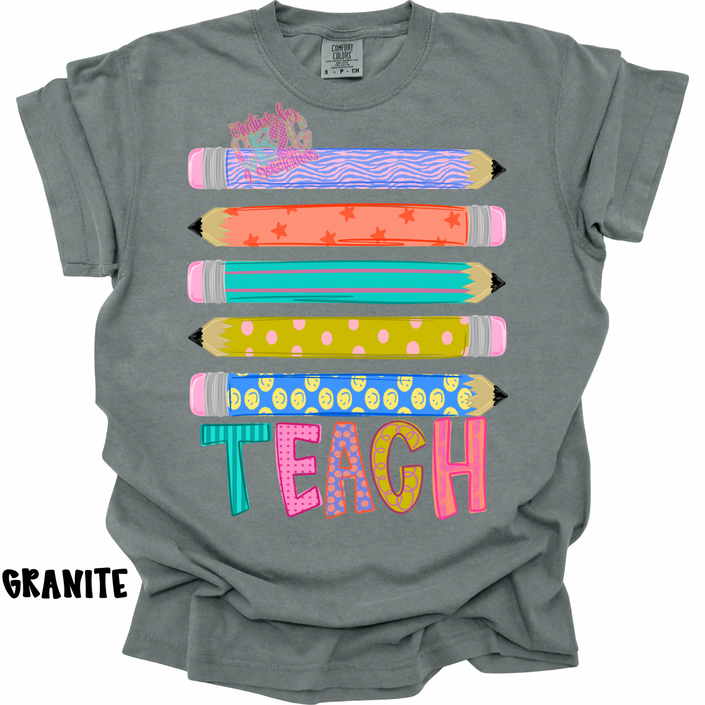 TEACH COLORFUL WITH PENCILS PREORDER