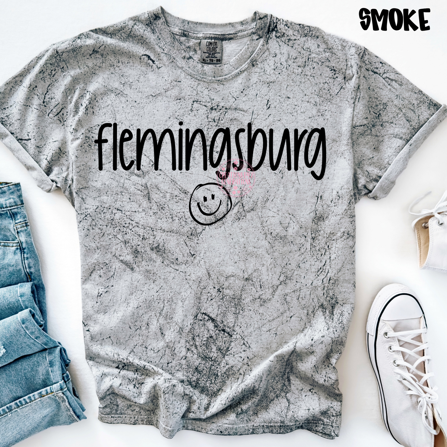 FLEMINGSBURG WITH SMILEY FACE BLACK PREORDER