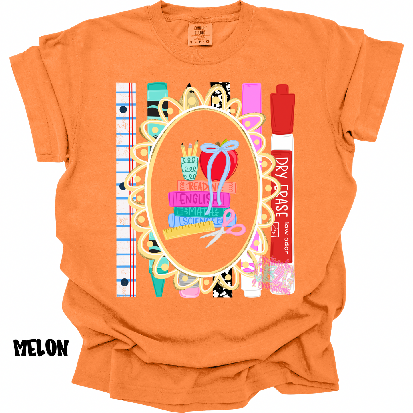 SCHOOL SUPPLIES WITH FRAME PREORDER