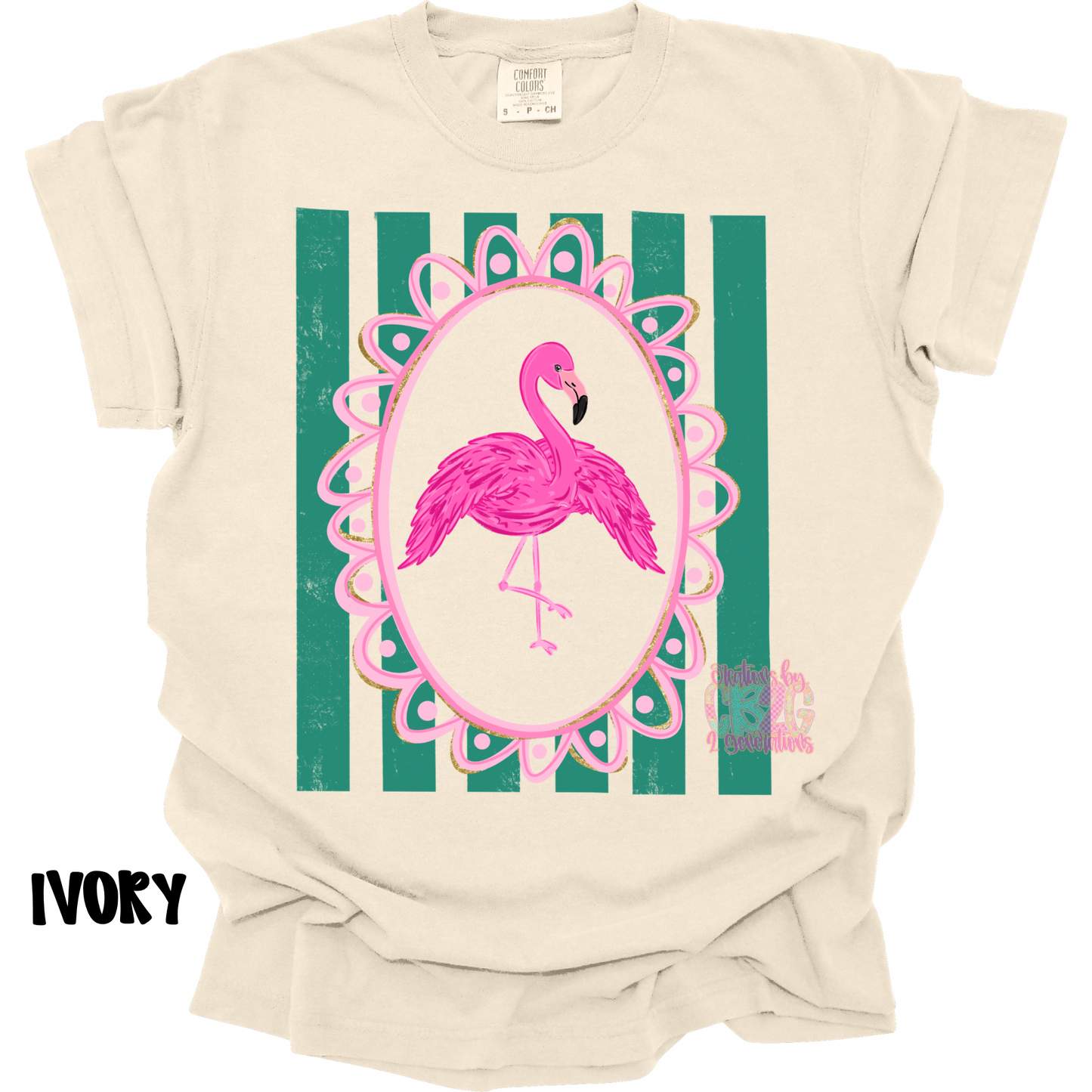 FLAMINGO WITH STRIPES PREORDER