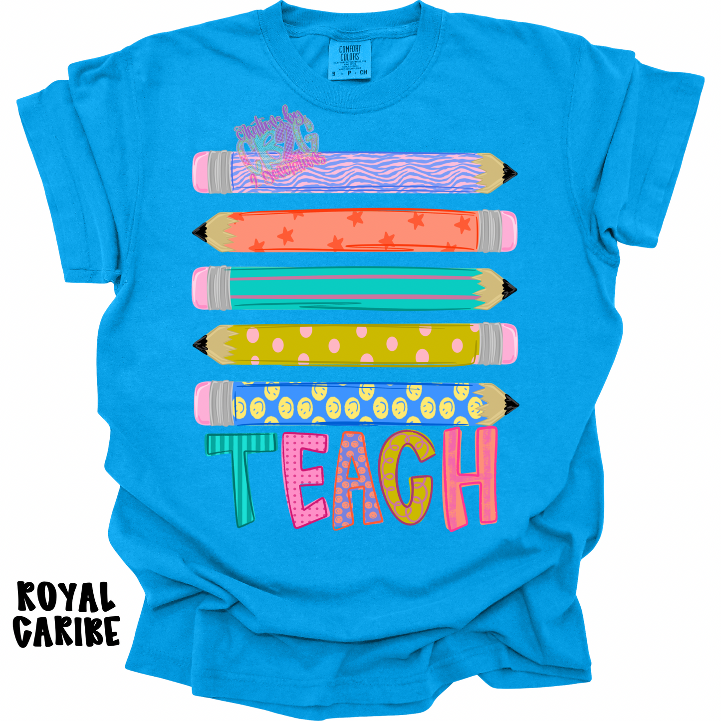 TEACH COLORFUL WITH PENCILS PREORDER