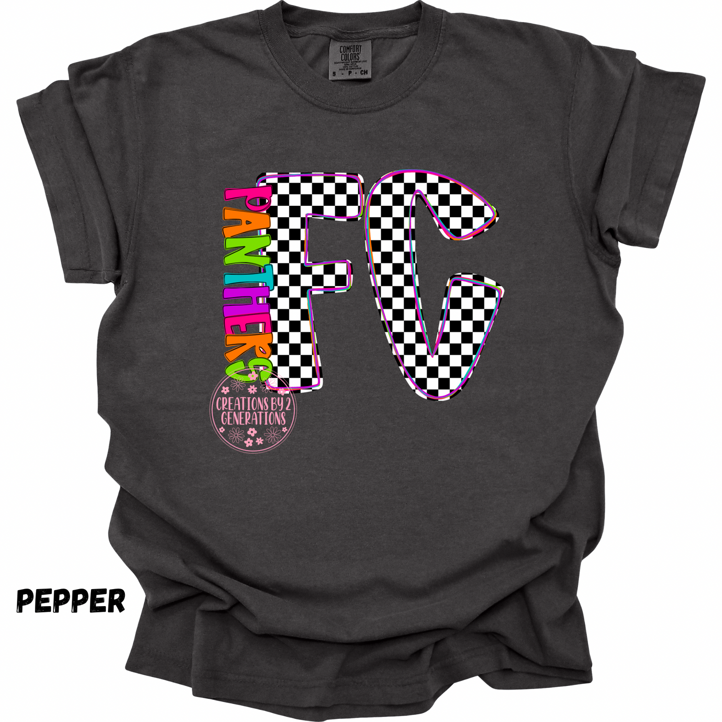 FC PANTHERS COLORFUL & CHECKERED