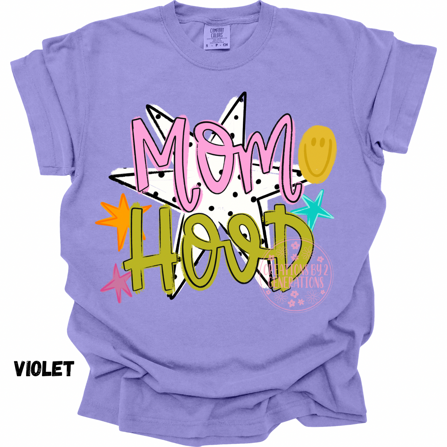 MOM HOOD WITH WHITE STAR PREORDER