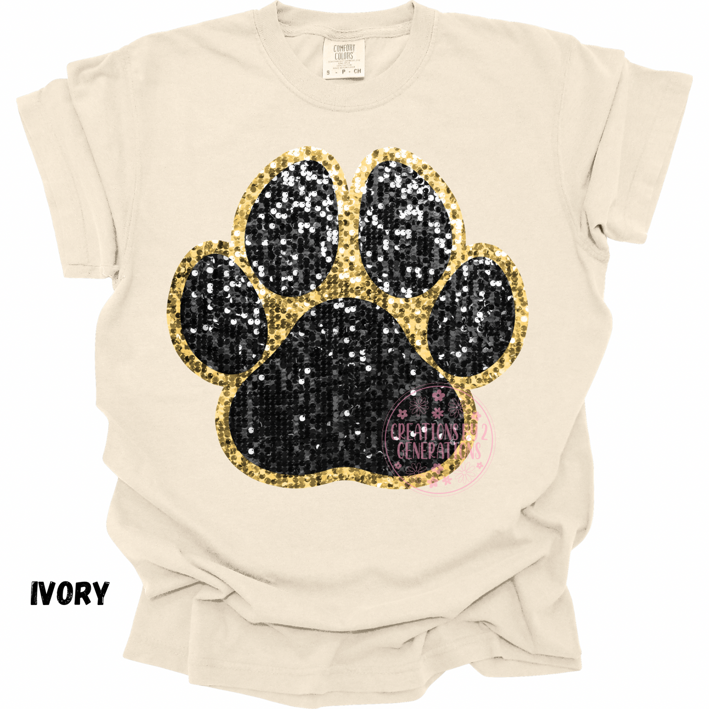 FAUX SEQUINS PAW PREORDER