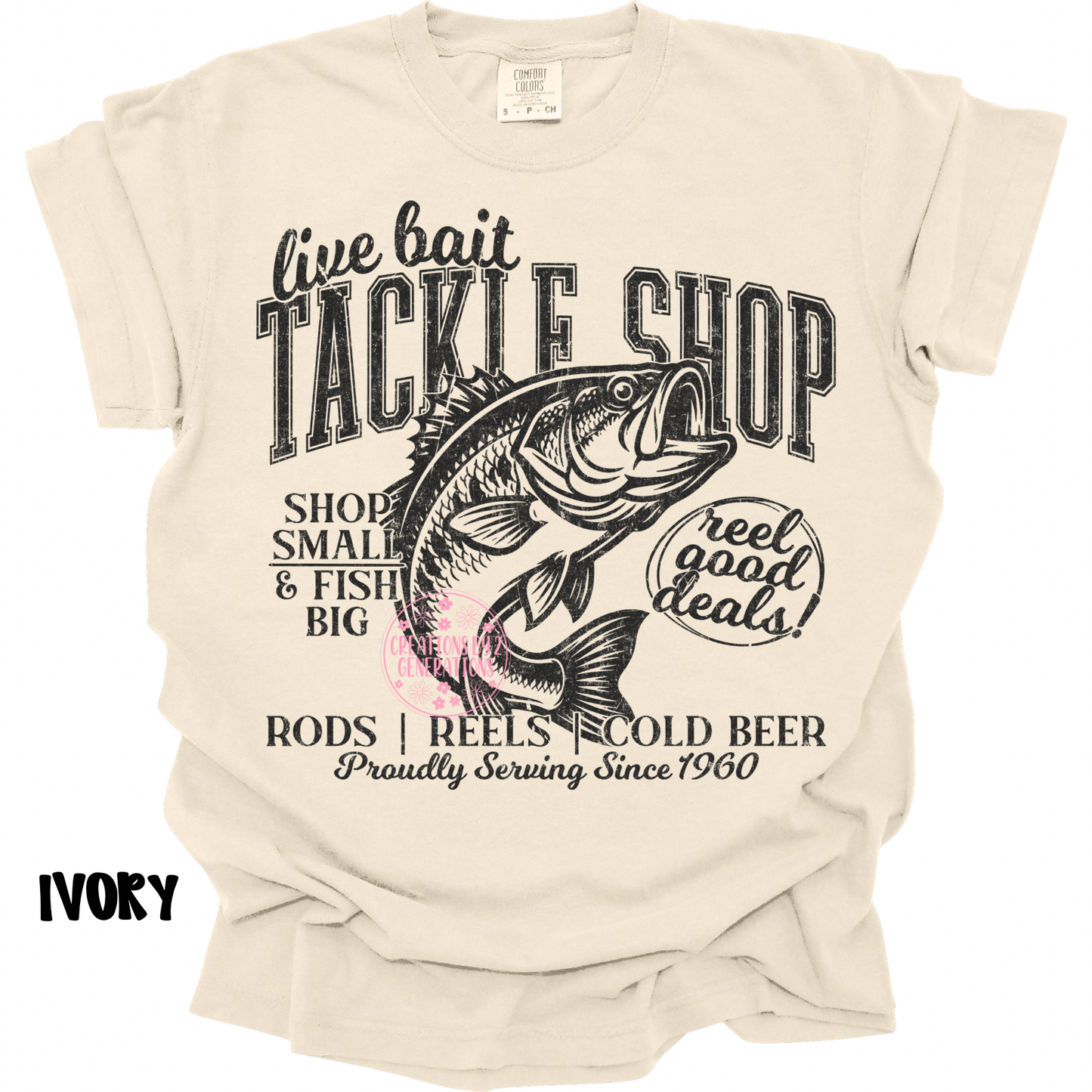 LIVE BAIT TACKLE SHOP BLACK PREORDER
