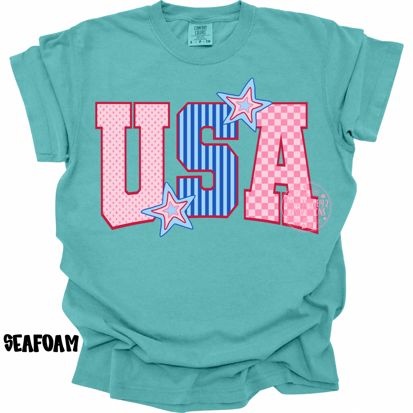 USA PINK/RED/BLUE WITH STARS PREORDER