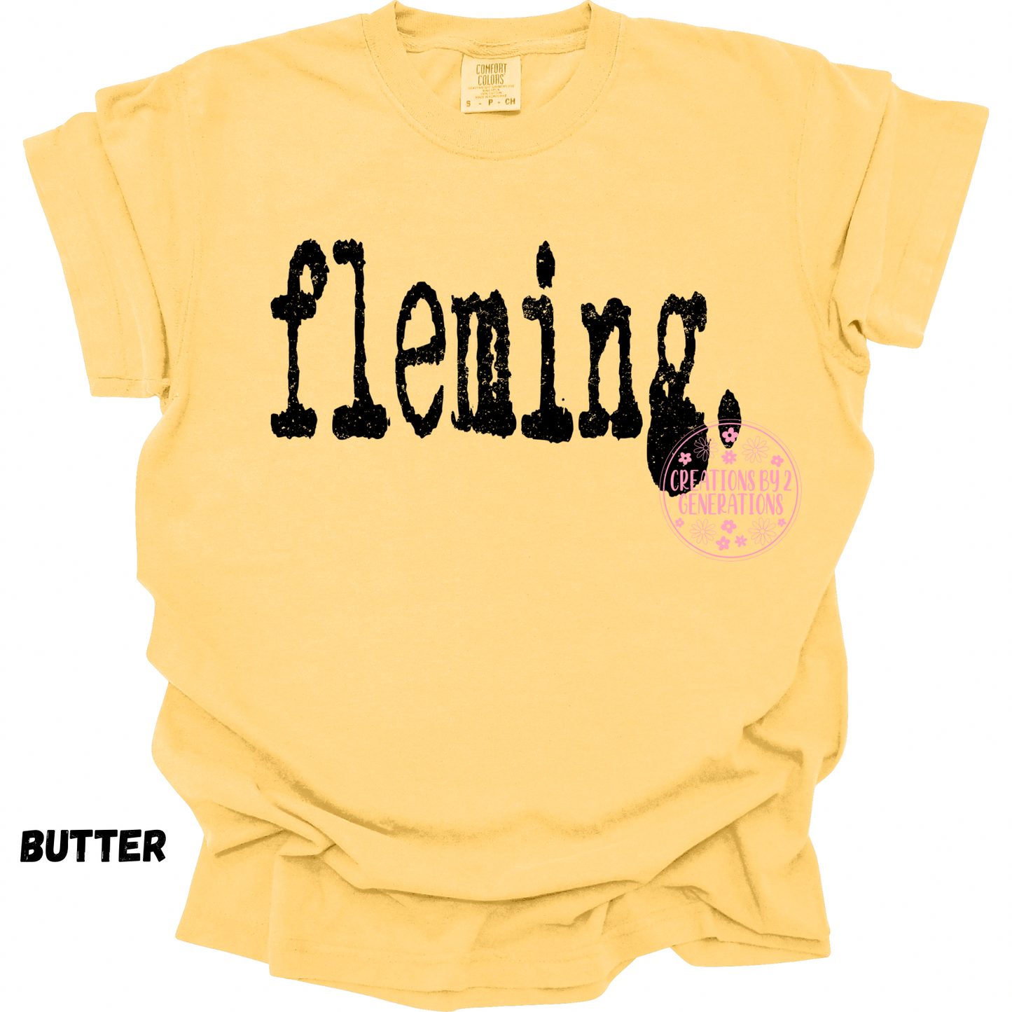 FLEMING BLACK TYPOGRAPHY