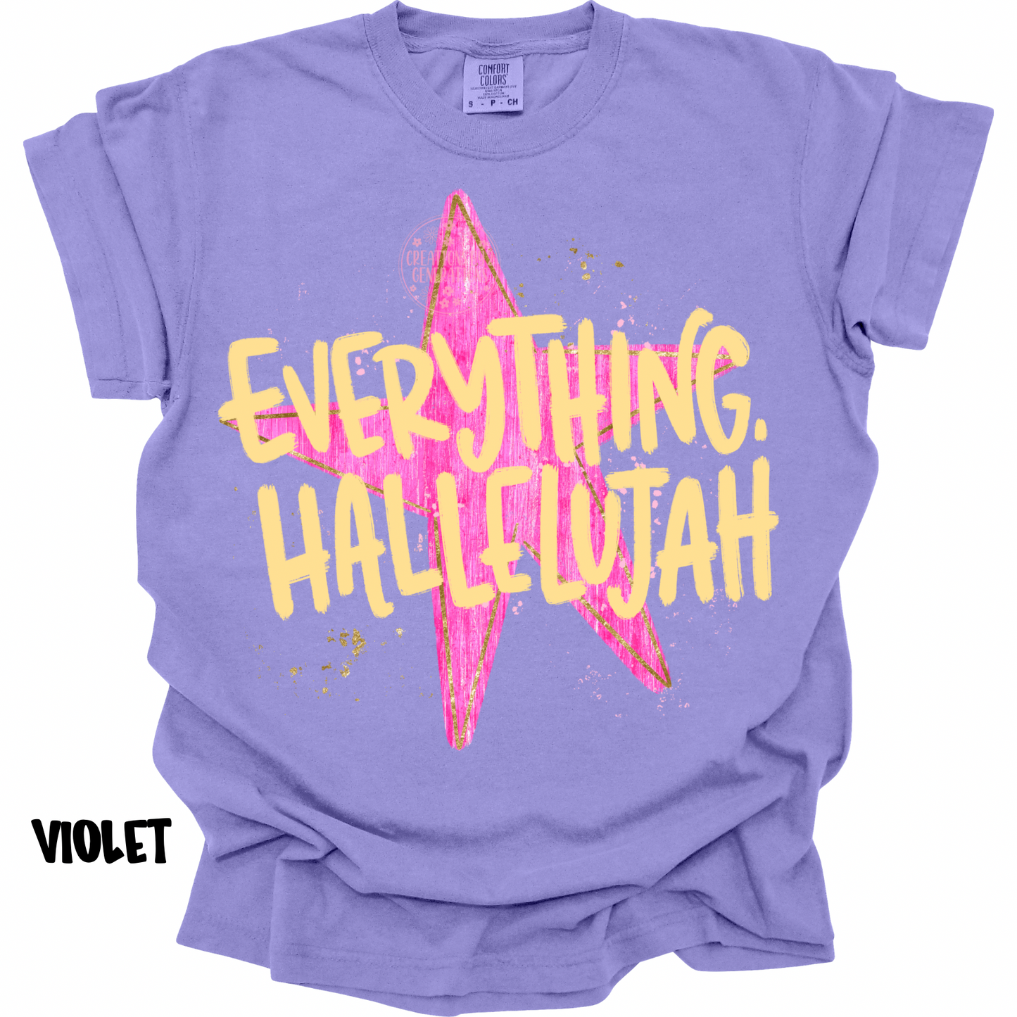 EVERYTHING HALLELUJAH WITH PINK STAR PREORDER
