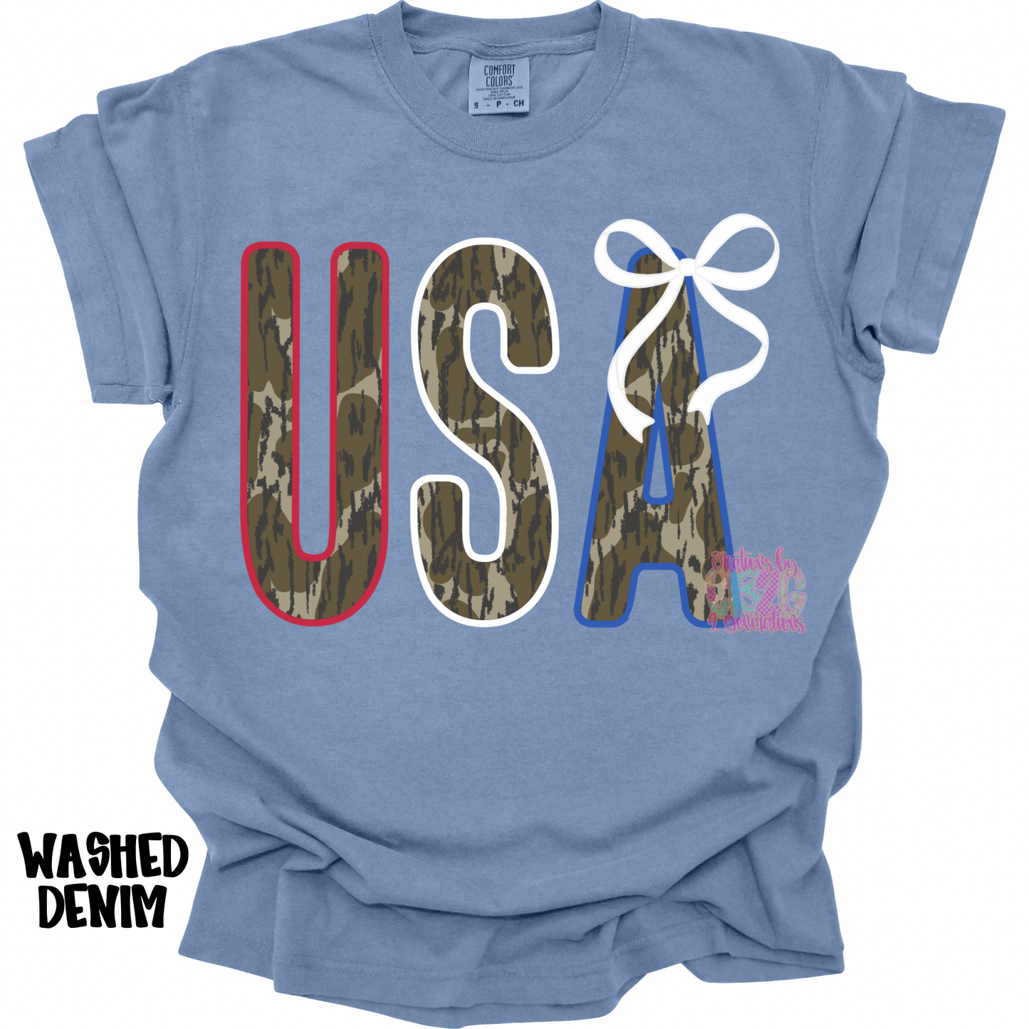USA CAMO WITH BOW PREORDER (YOUTH)