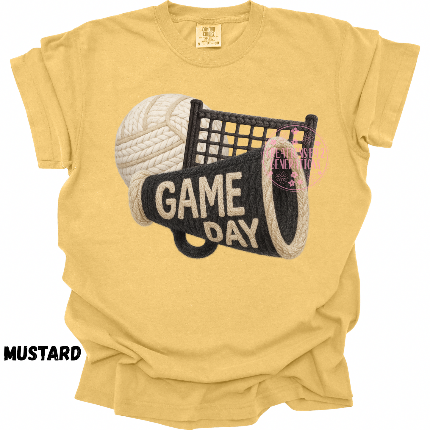 GAME DAY VOLLEYBALL FAUX YARN PREORDER