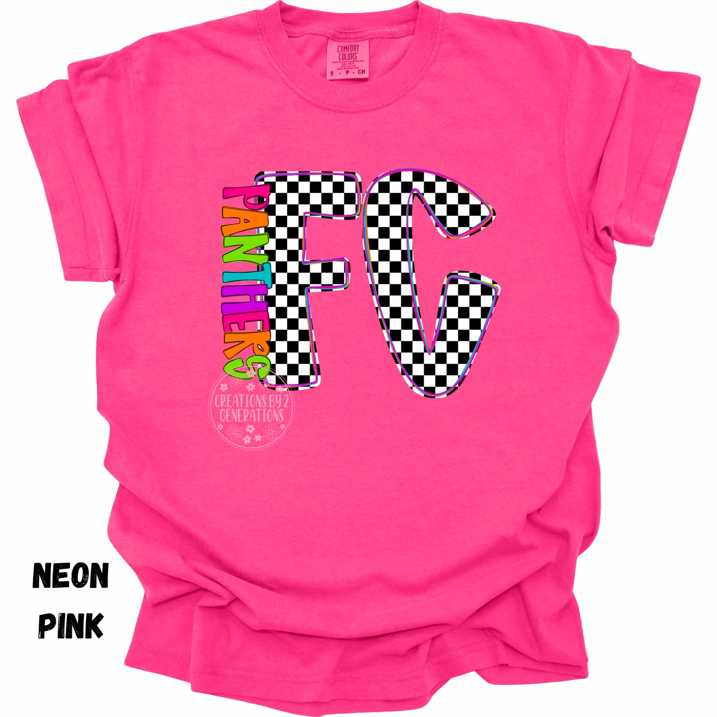 FC PANTHERS COLORFUL & CHECKERED