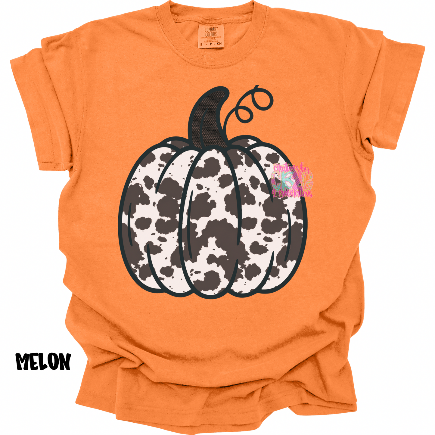 COW PRINT PUMPKIN PREORDER