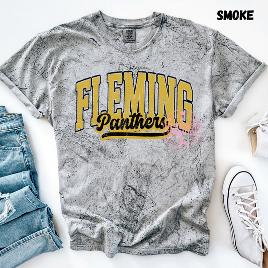 FLEMING PANTHERS DISTRESSED (YOUTH)