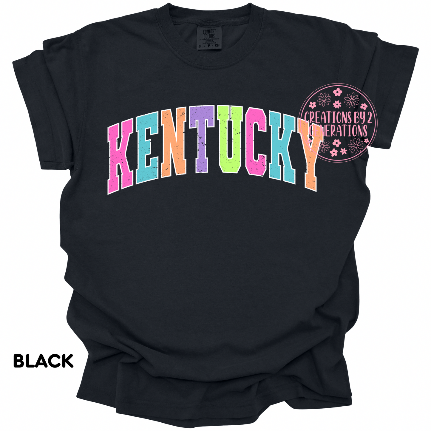 KENTUCKY COLORFUL DISTRESSED