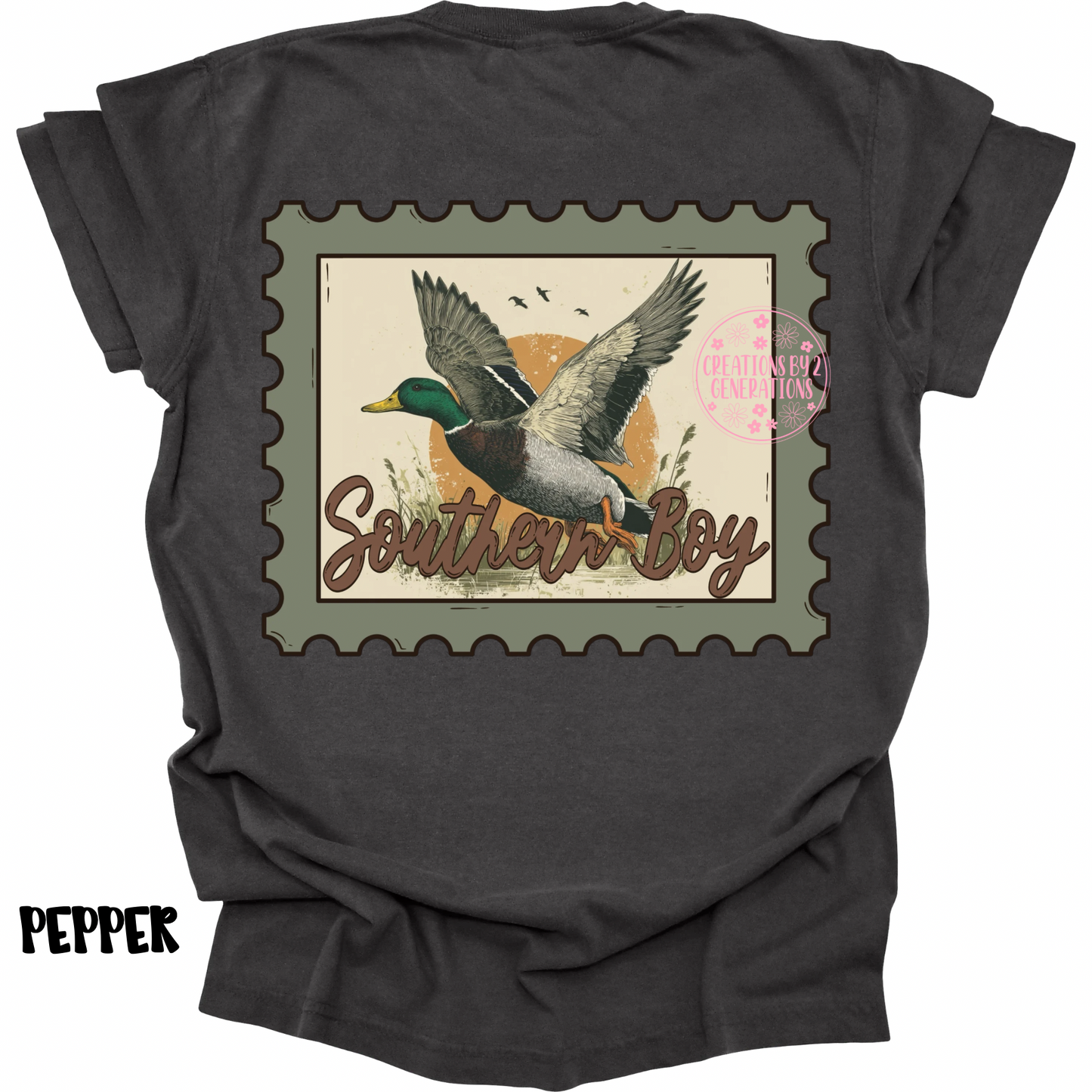 SOUTHERN BOY DUCK WITH FRONT POCKET DESIGN PREORDER (YOUTH)