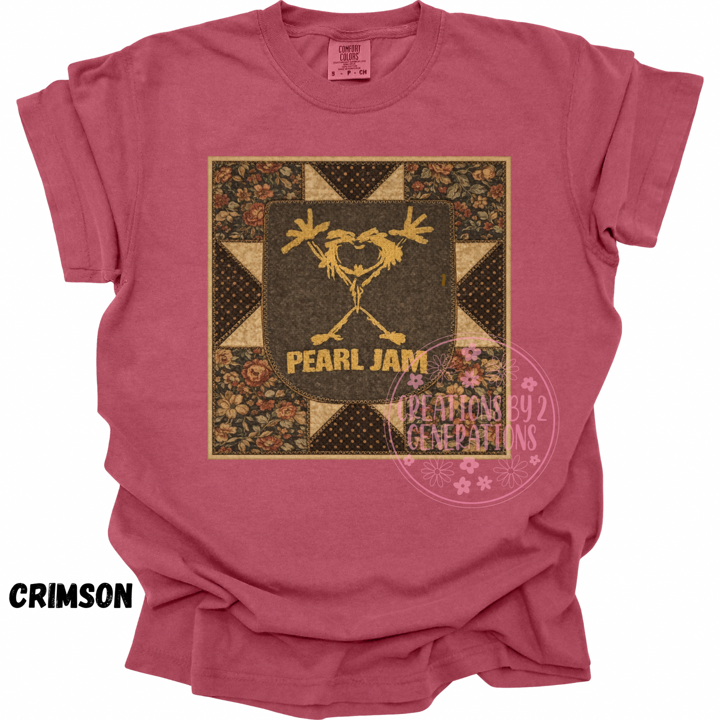 PE@RL J@M QUILT SQUARE