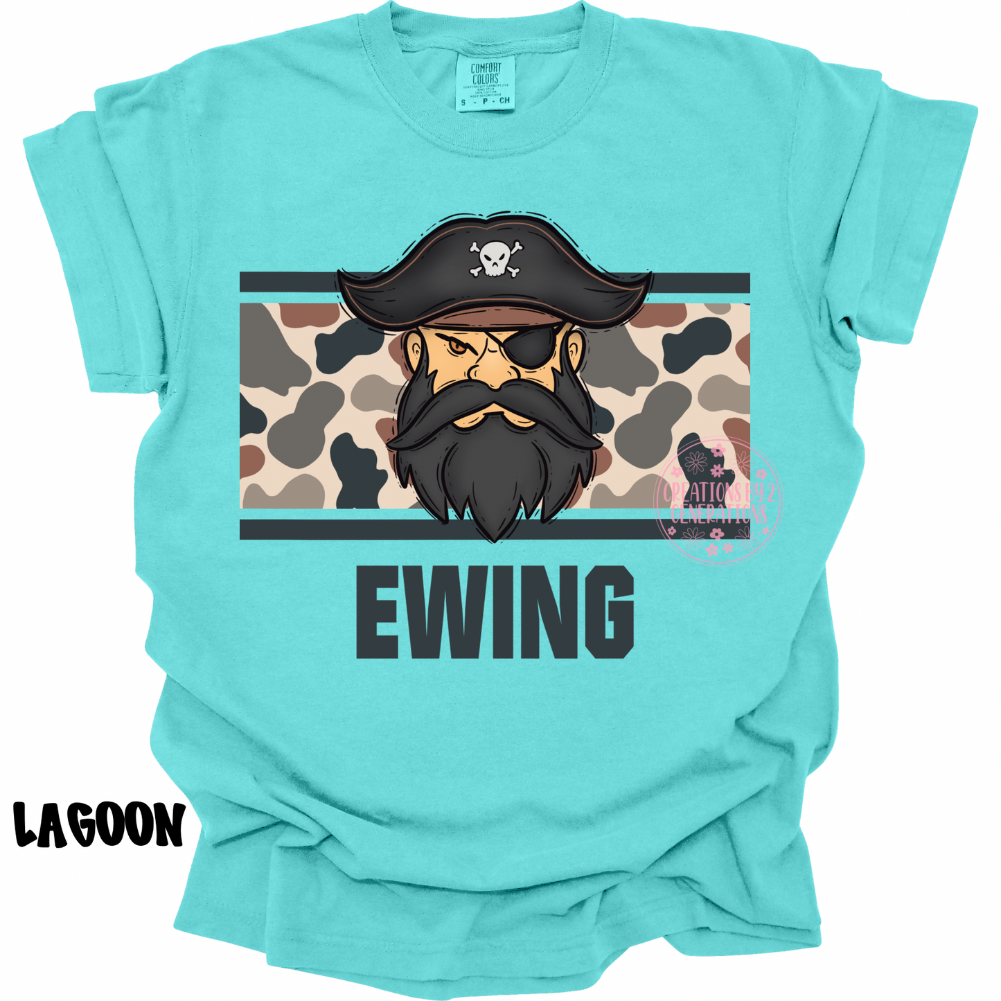EWING CAMO PIRATE HEAD PREORDER