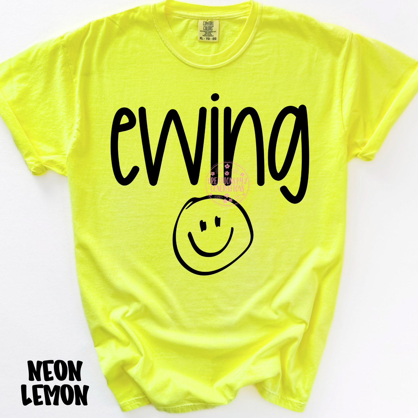 EWING WITH SMILEY FACE BLACK PREORDER