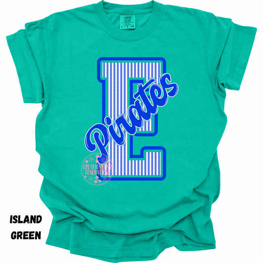 E PIRATES BLUE/WHITE STRIPES PREORDER (YOUTH)