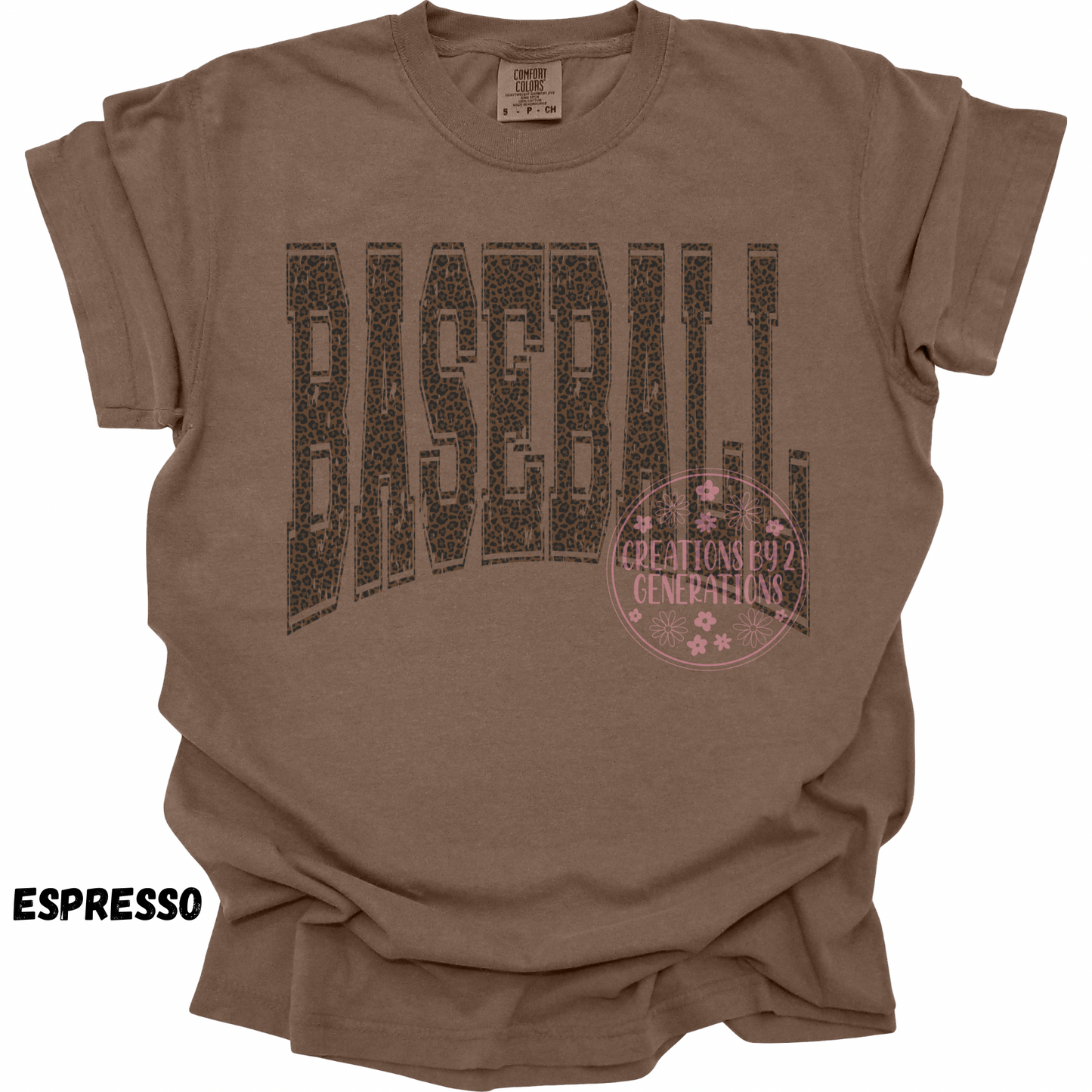 BASEBALL DISTRESSED LEOPARD PREORDER