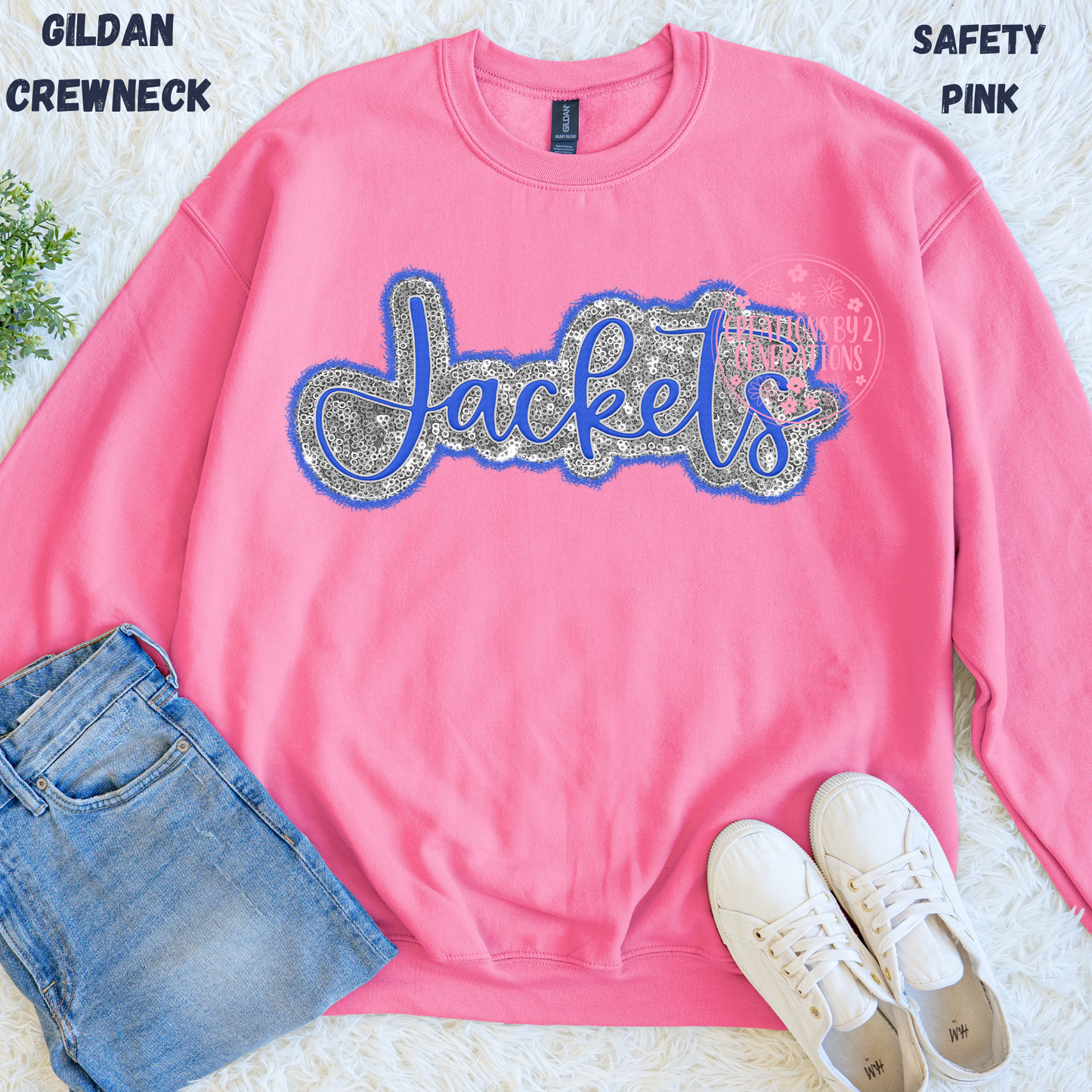 JACKETS FAUX SEQUINS SWEATSHIRT