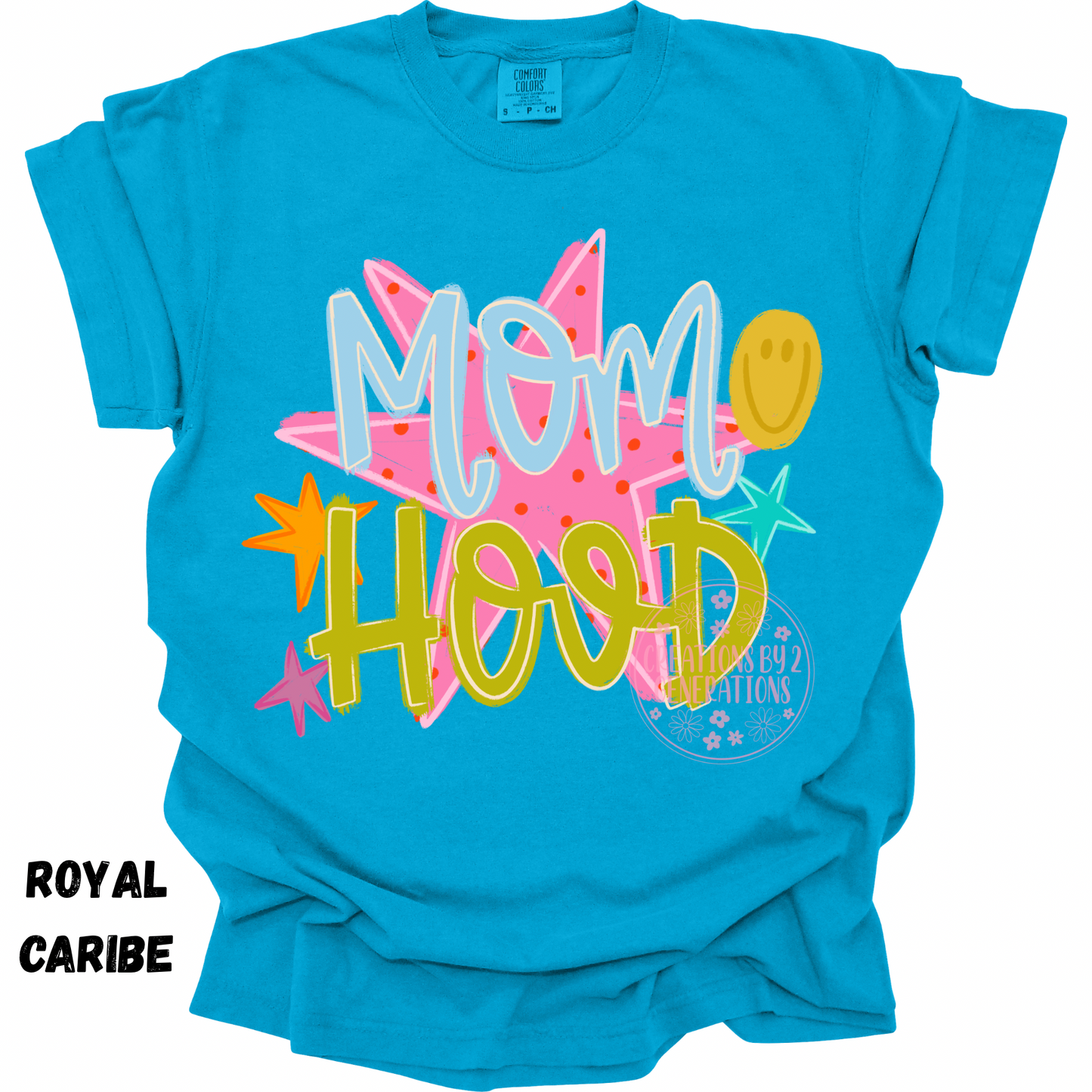 MOM HOOD WITH PINK STAR PREORDER