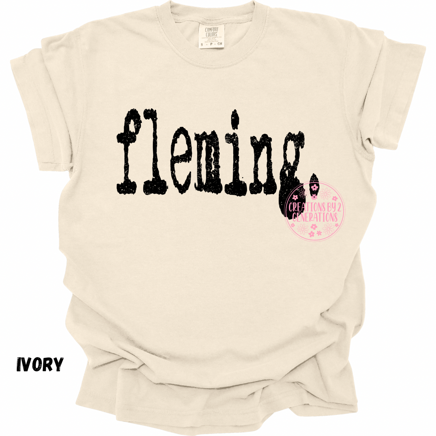 FLEMING BLACK TYPOGRAPHY