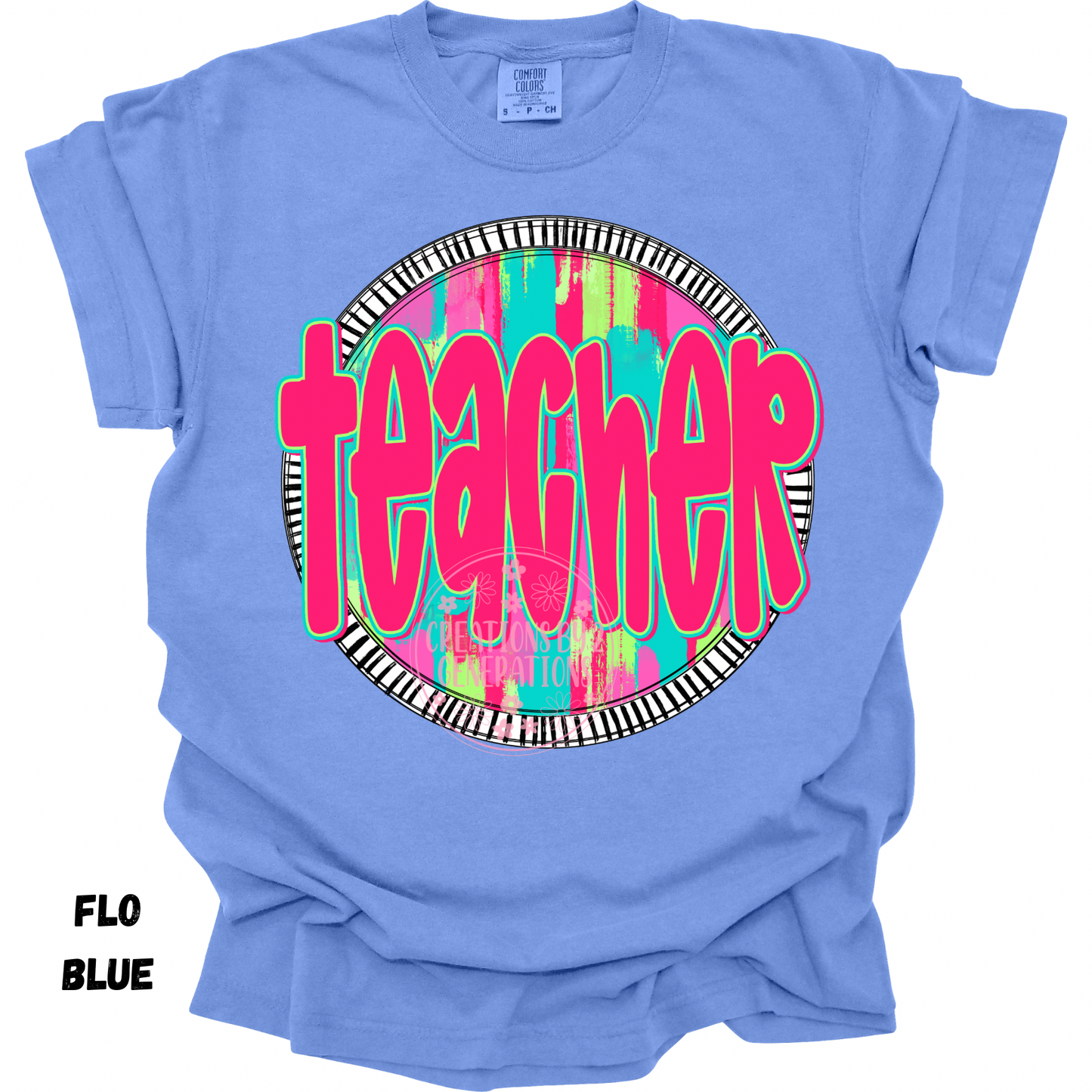 TEACHER NEON CIRCLE PREORDER