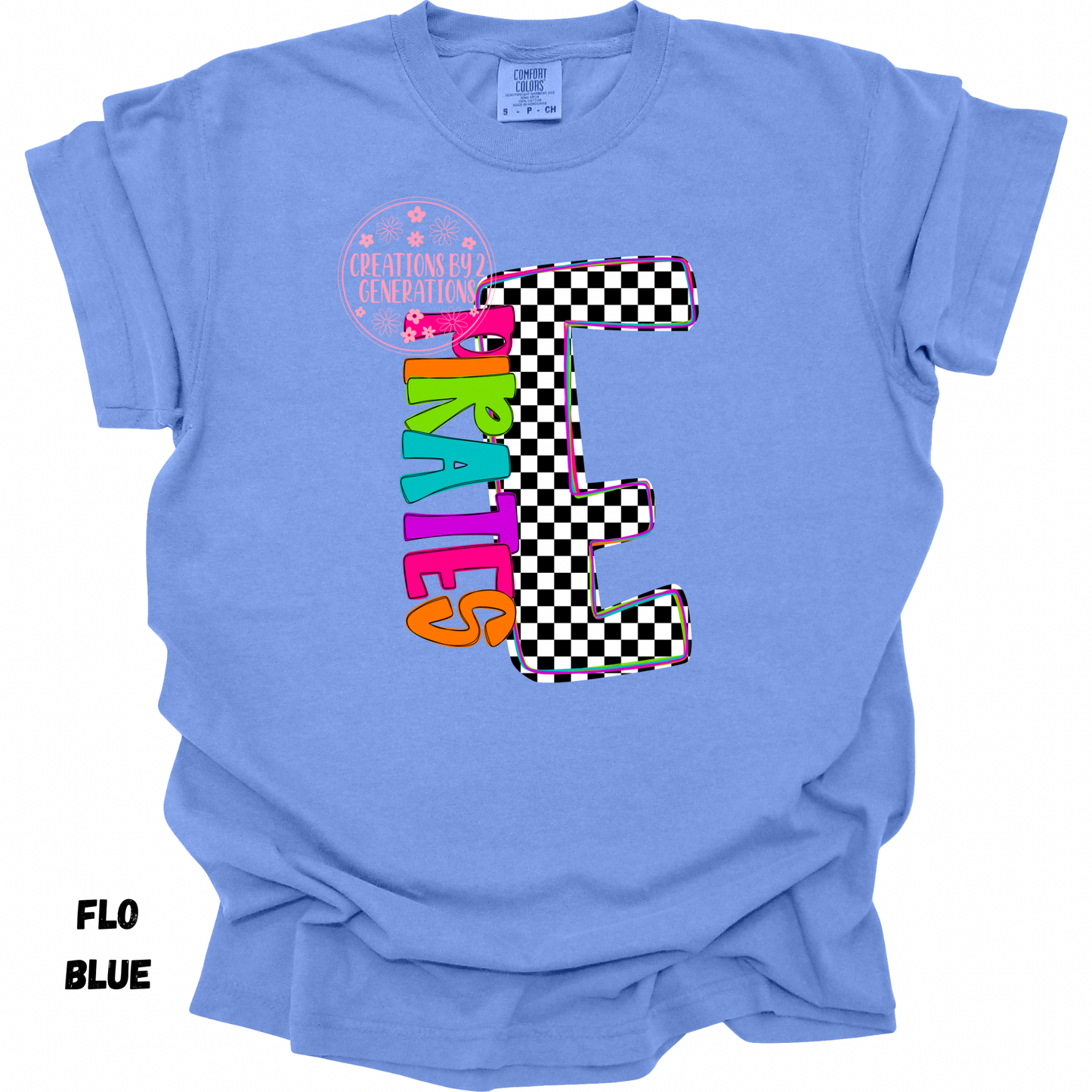 E PIRATES COLORFUL & CHECKERED