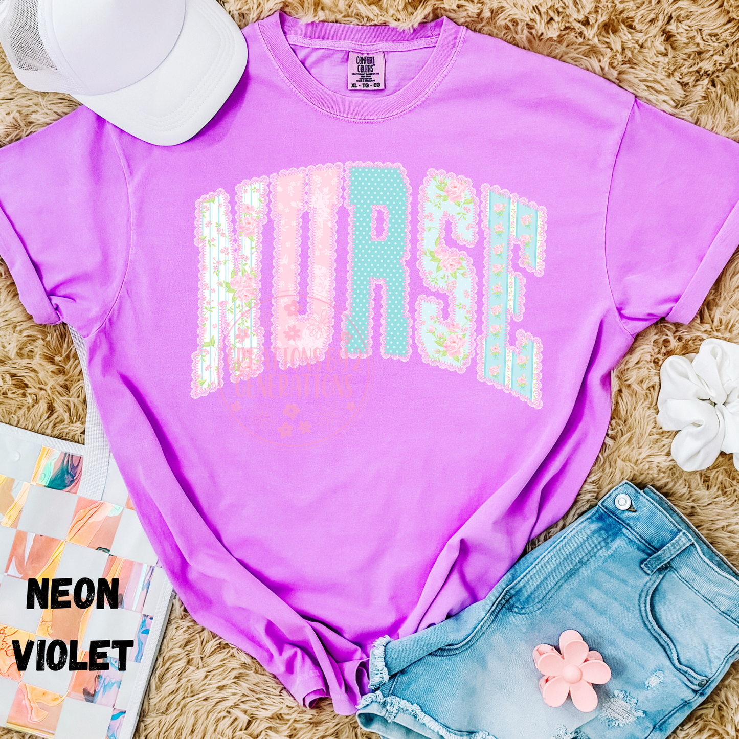 NURSE FAUX LACE