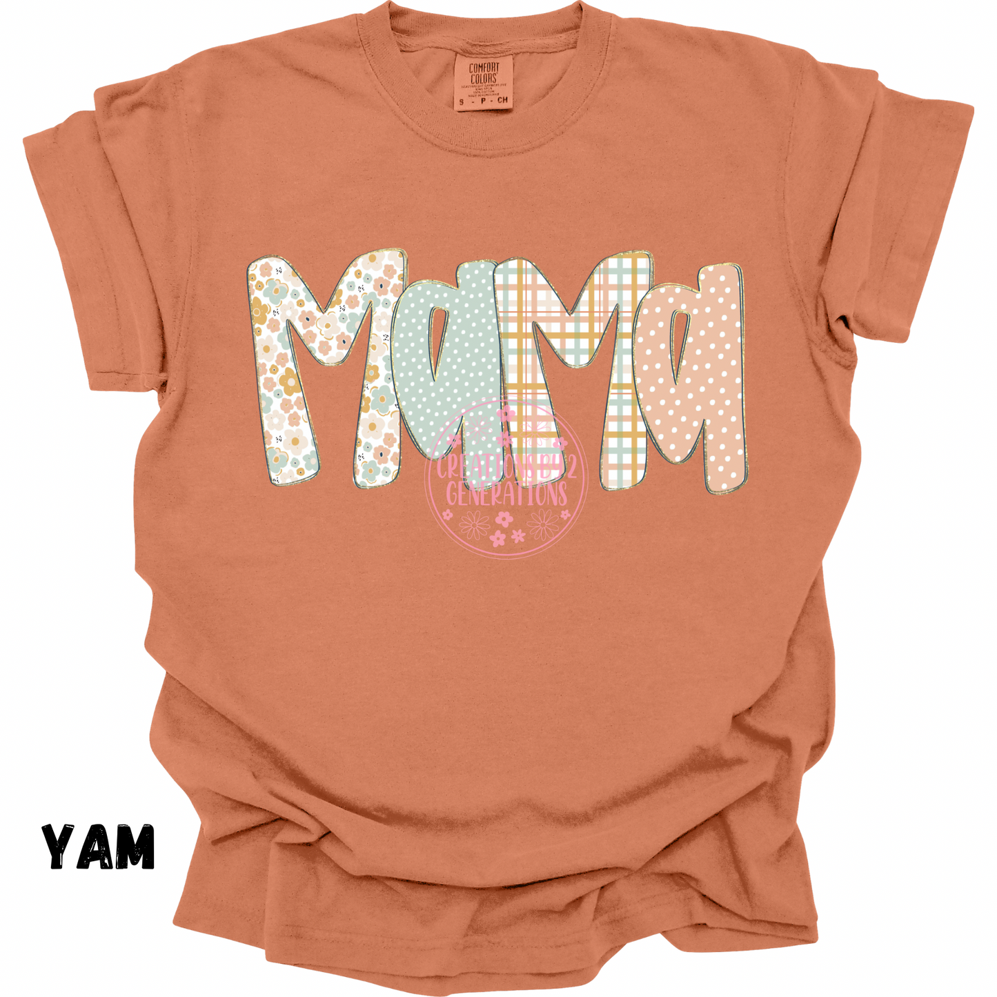 MAMA FLOWERS/DOTS,STRIPES