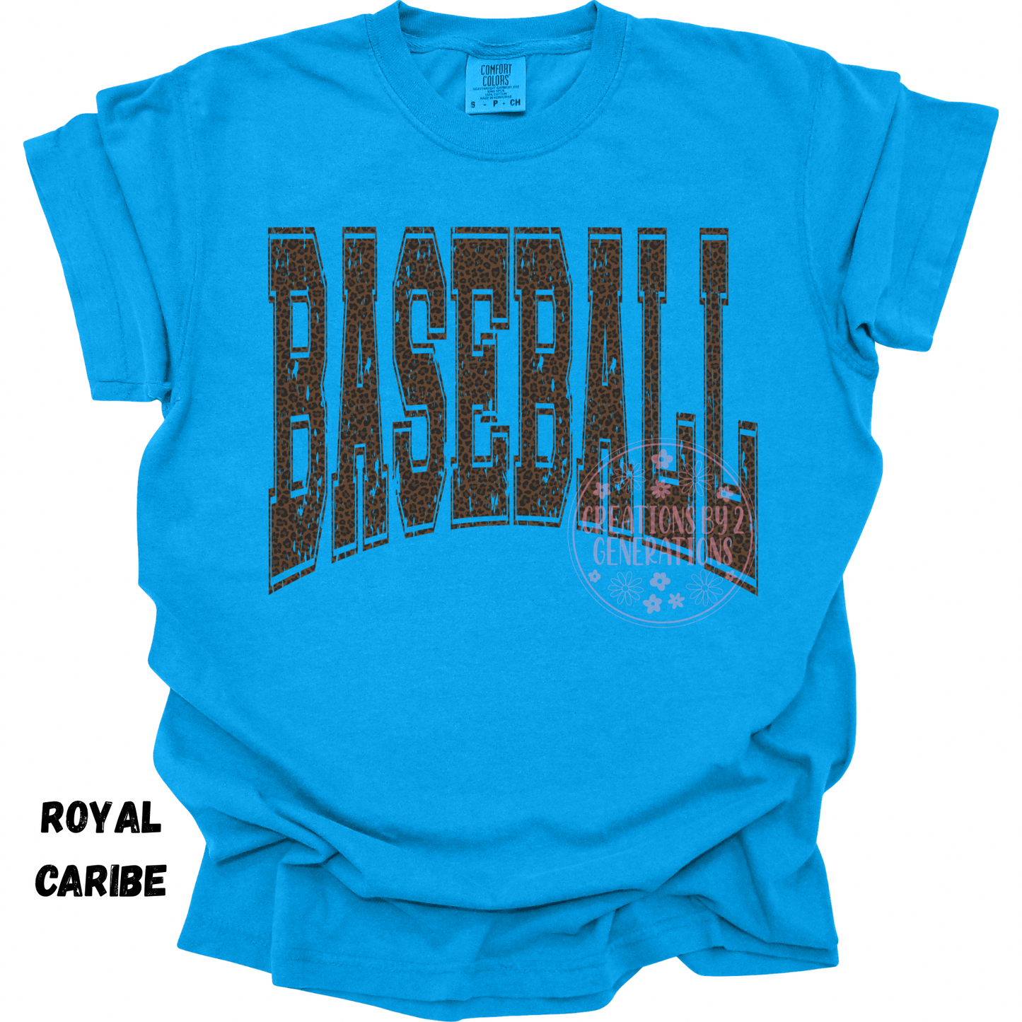 BASEBALL DISTRESSED LEOPARD PREORDER