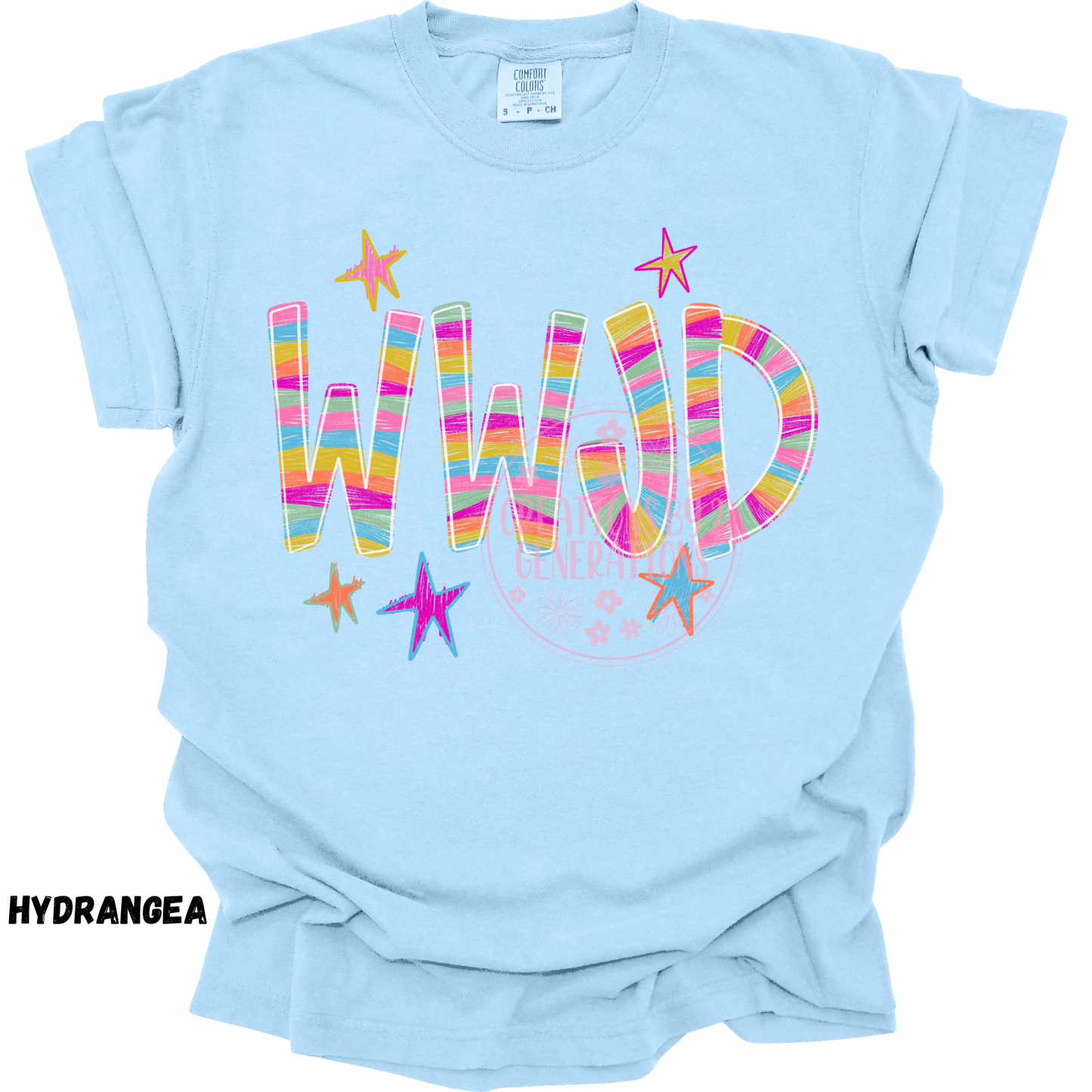 WWJD COLORFUL STRIPES PREORDER