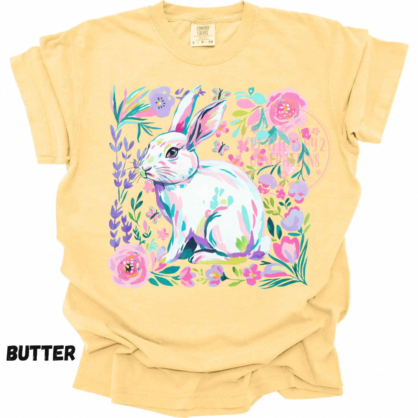 BUNNY WITH FLOWERS PREORDER