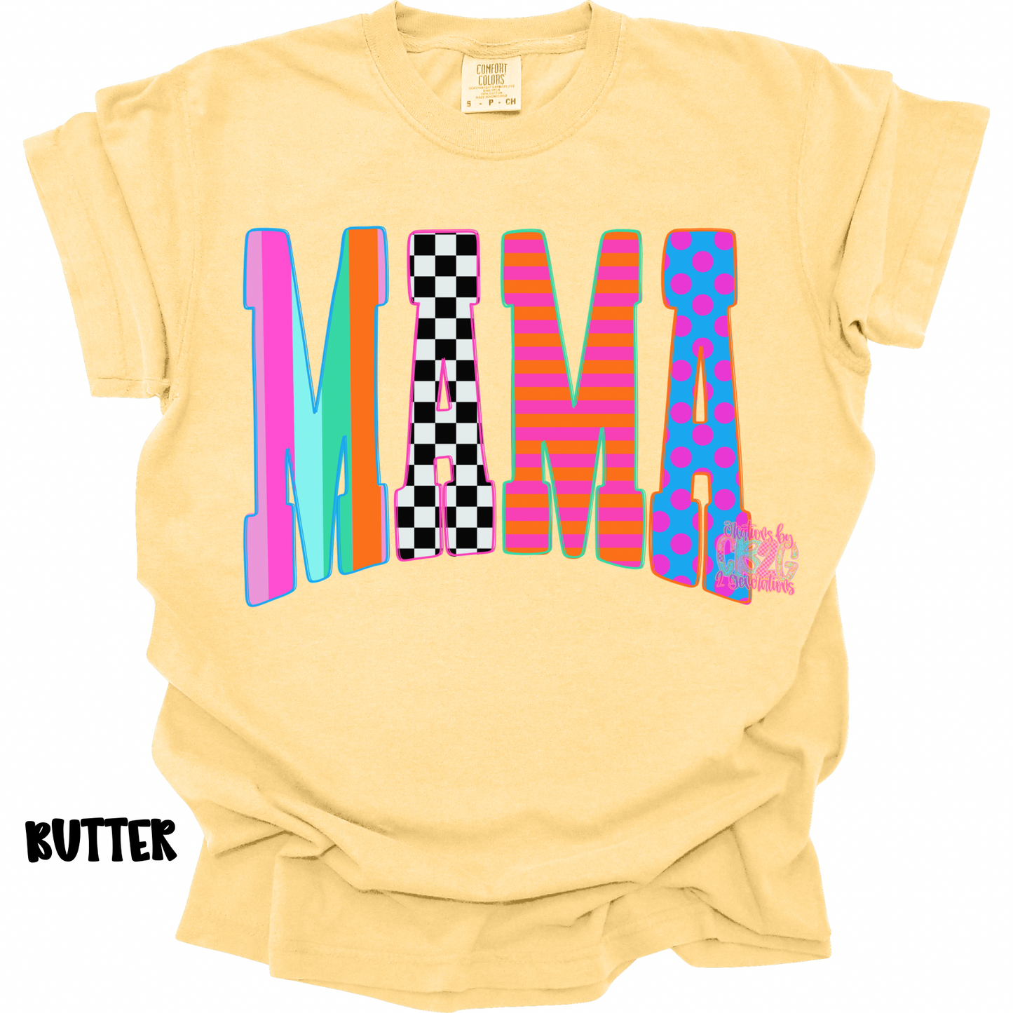 MAMA MULITI PATTERNS VARSITY PREORDER