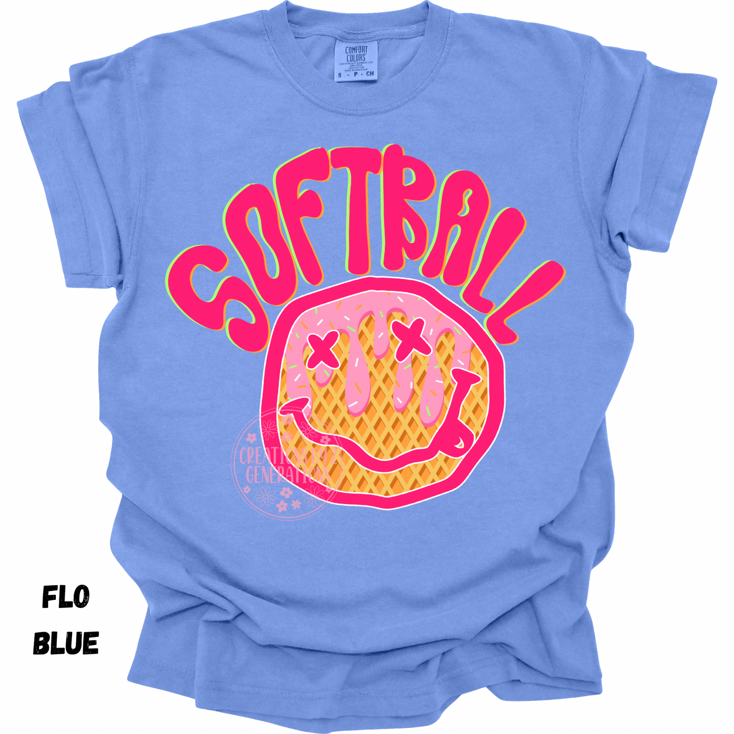 SOFTBALL DRIP WITH FACE PREORDER