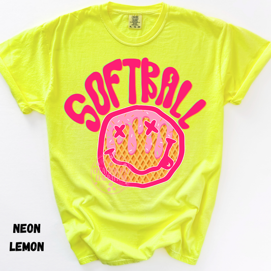 SOFTBALL DRIP WITH FACE PREORDER