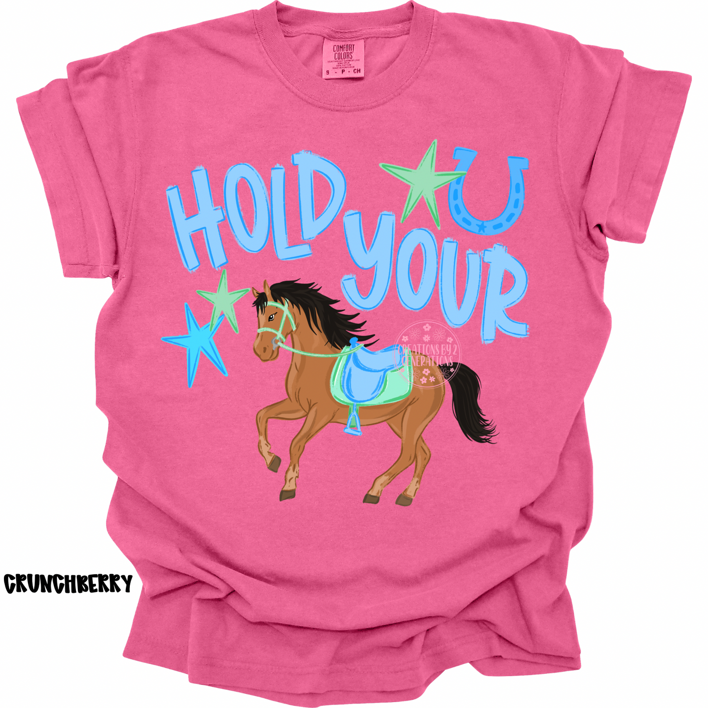 HOLD YOUR HORSES BLUE/GREEN PREORDER