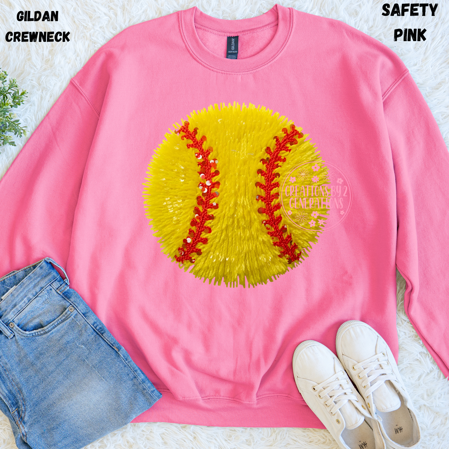 FAUX TEXTURED SOFTBALL PREORDER
