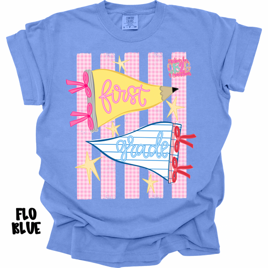 FIRST GRADE PENNANT WITH STRIPES PREORDER (YOUTH)
