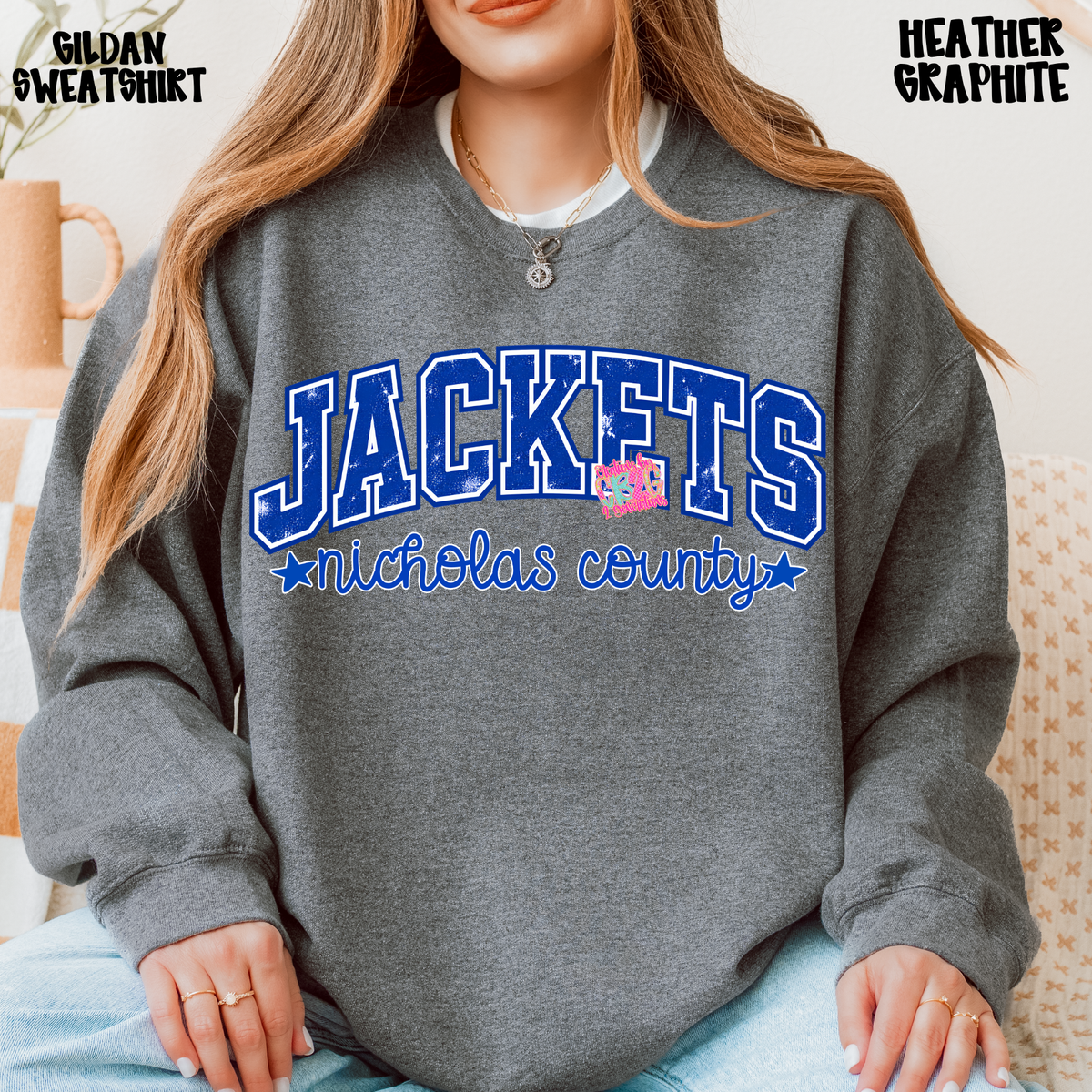 JACKETS NICHOLAS COUNTY DISTRESSED LOOK PREORDER