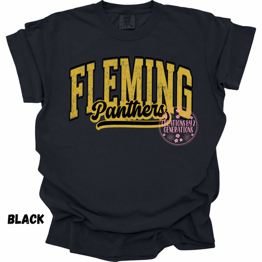 FLEMING PANTHERS DISTRESSED