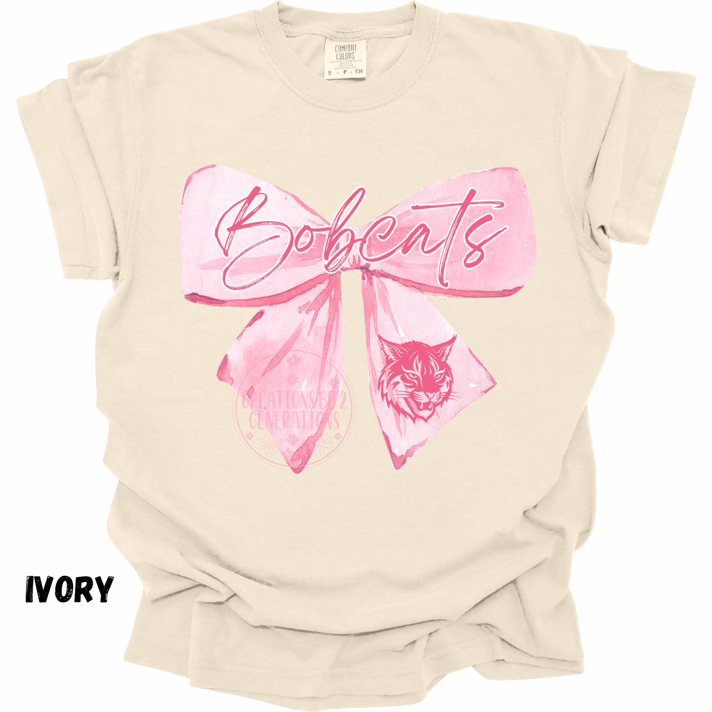 PINK BOBCAT BOW PREORDER