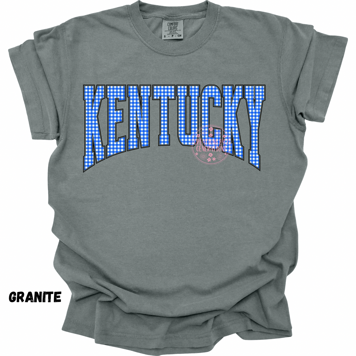 KENTUCKY BLUE & WHITE CHECKERED PREORDER